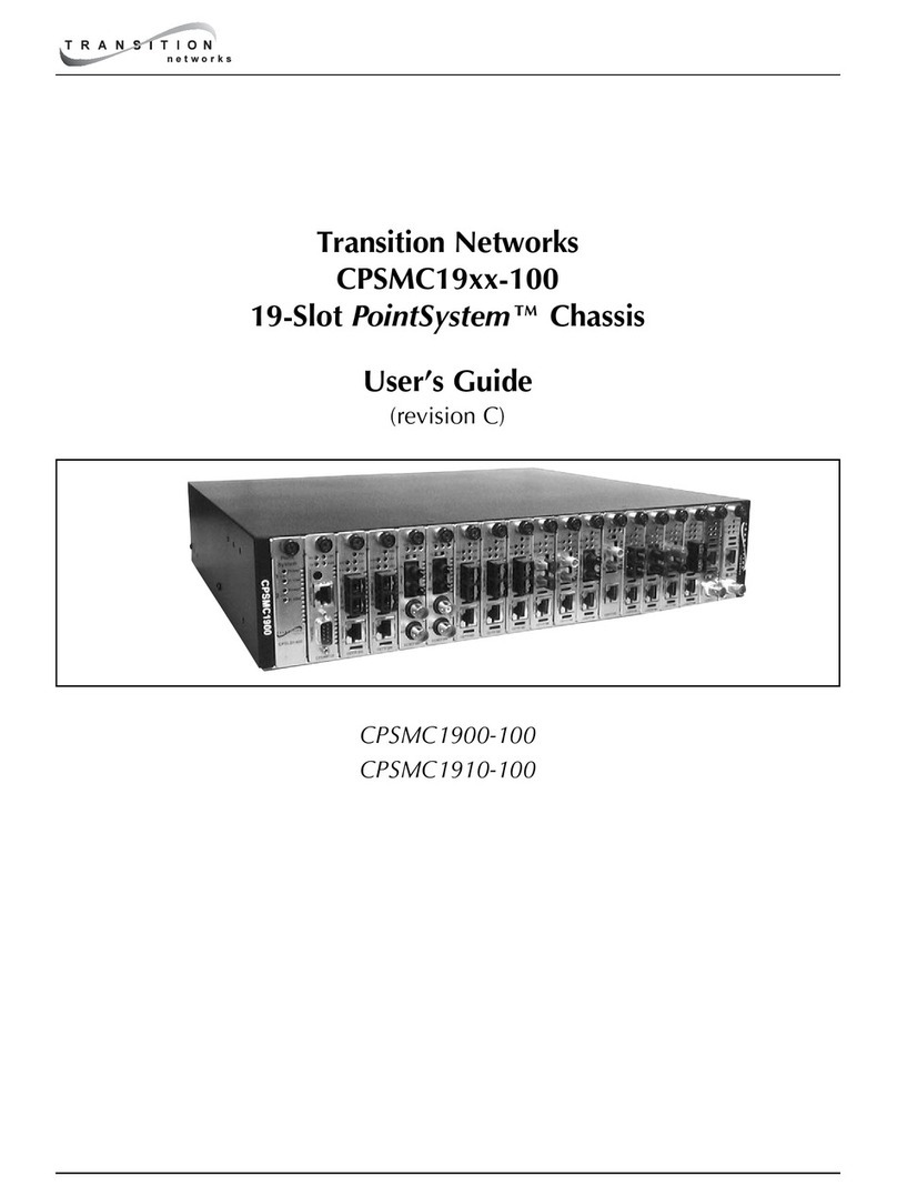 Transition Networks PointSystem CPSMC1900-100 User manual