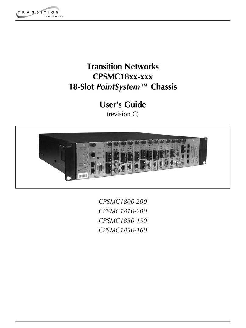 Transition Networks PointSystem CPSMC1810-200 User manual