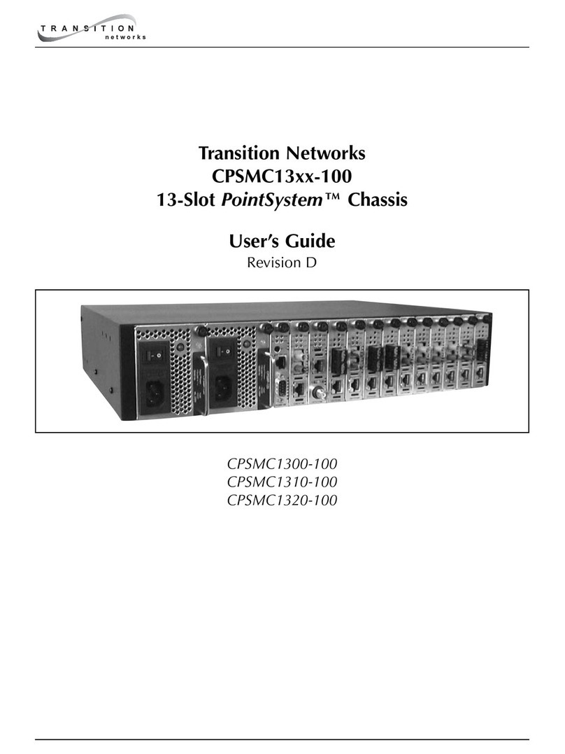 Transition Networks PointSystem CPSMC1320-100 User manual