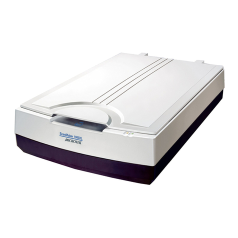 Microtek ScanMaker 1000XL User manual