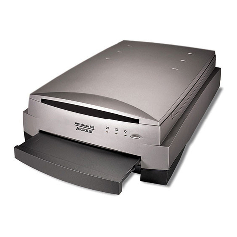 Microtek ArtixScan M1 Pro user guide