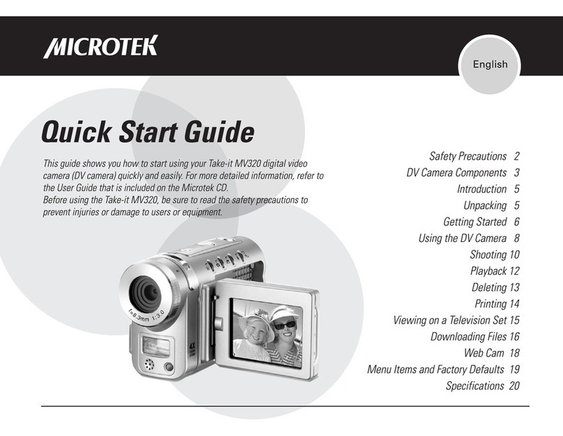 Microtek Take-it MV320 User manual