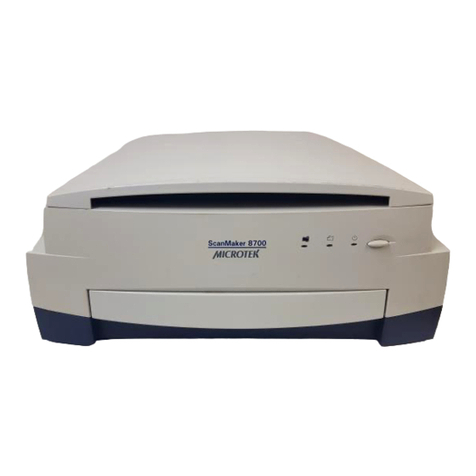 Microtek ScanMaker 8700 User manual