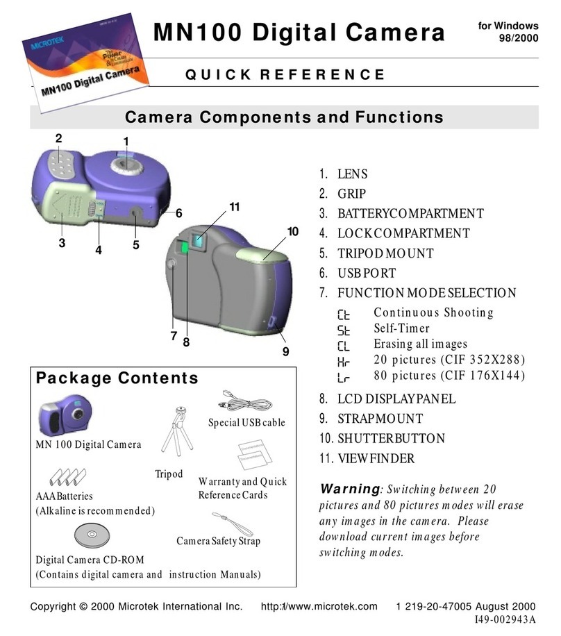 Microtek MN100 User manual