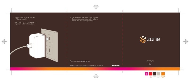 Microsoft Zune User manual