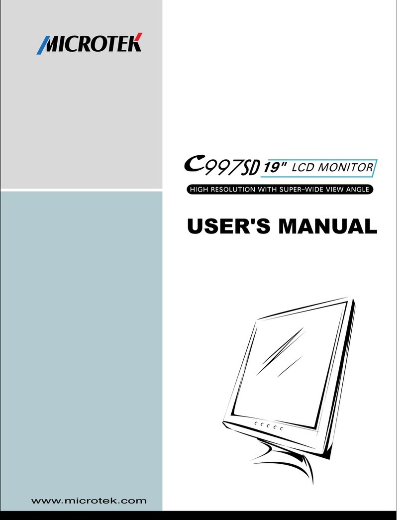 Microtek C997SD User manual