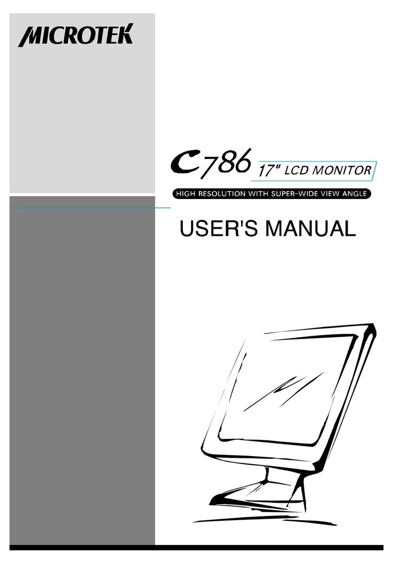 Microtek C786 User manual