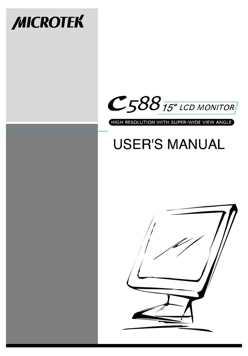Microtek C588 User manual