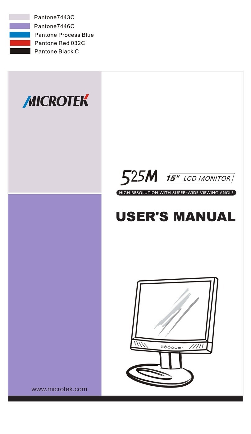 Microtek 525M User manual