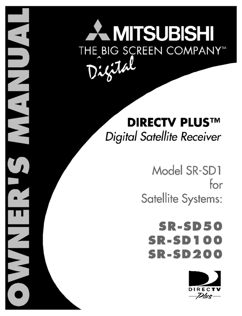 Mitsubishi SR-SDI owner's manual