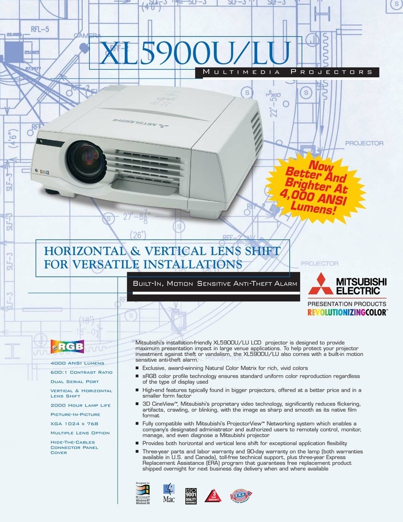 Mitsubishi XL5900U Brochure & specs