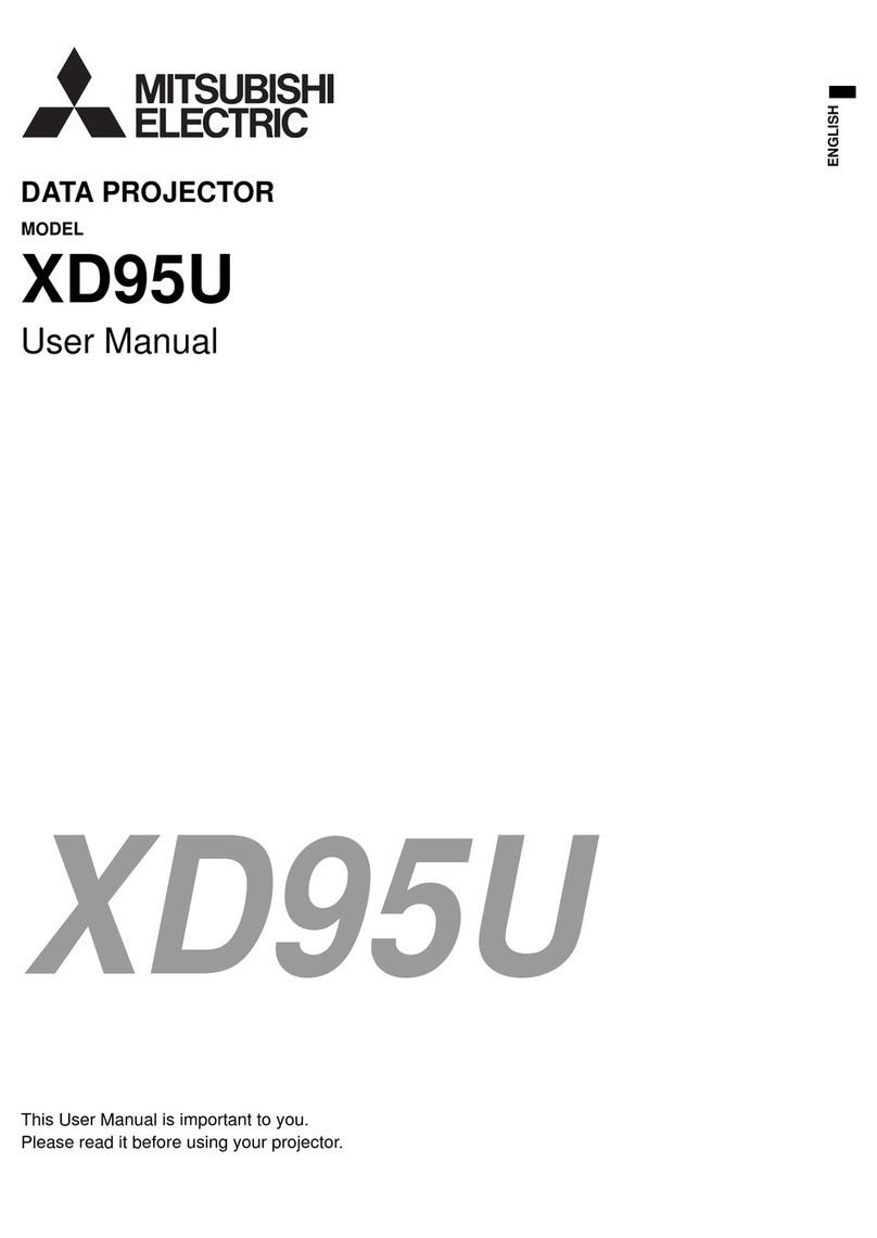Mitsubishi XD95U User manual