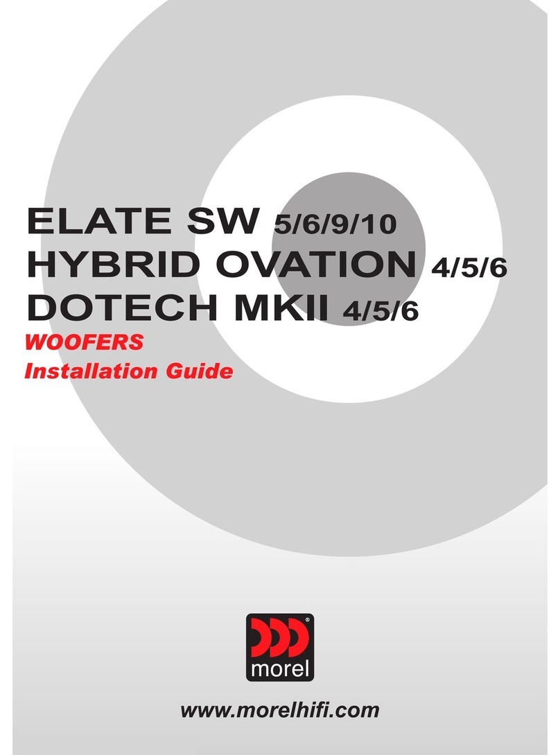 Morel Dotech Series DOTECH MKII 4 User manual Morel Dotech Series DOTECH MKII 4 User manual
