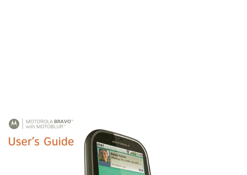 Motorola BRAVO User manual