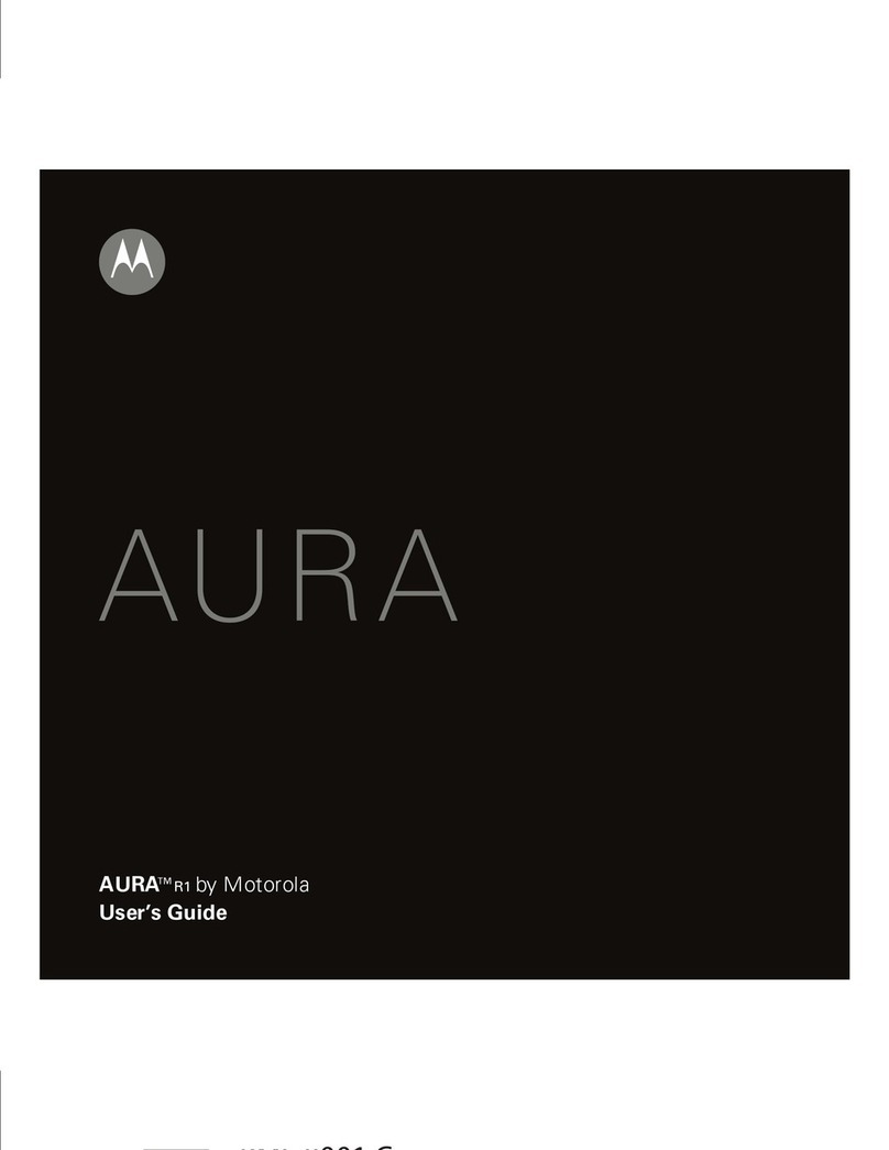 Motorola AURA User manual