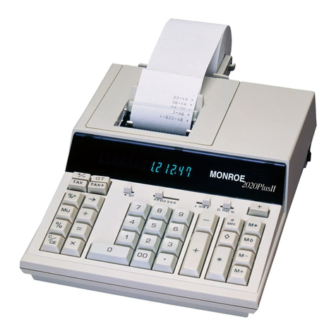 Monroe 2020Plus II User manual Monroe 2020Plus II User manual