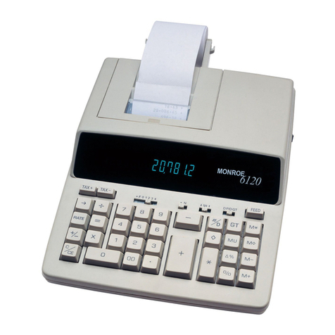 Monroe 6120 User manual Monroe 6120 User manual