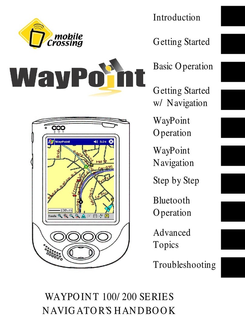 Mobile Crossing WayPoint 100 user guide