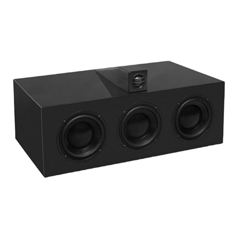 Morel OCTAVE Series OCTAVE CENTER User manual Morel OCTAVE Series OCTAVE CENTER User manual