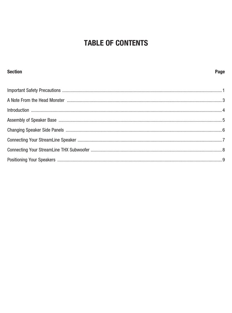 Monster HT SL100-CTR user guide