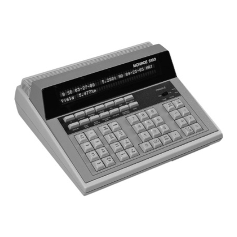 Monroe Trader III User manual Monroe Trader III User manual