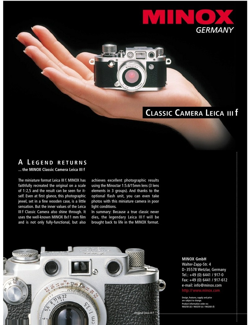 Minox Leica III f User manual