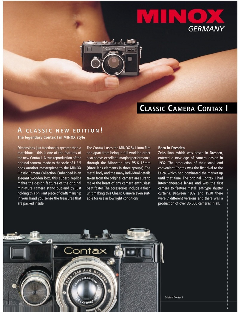 Minox Contax I User manual