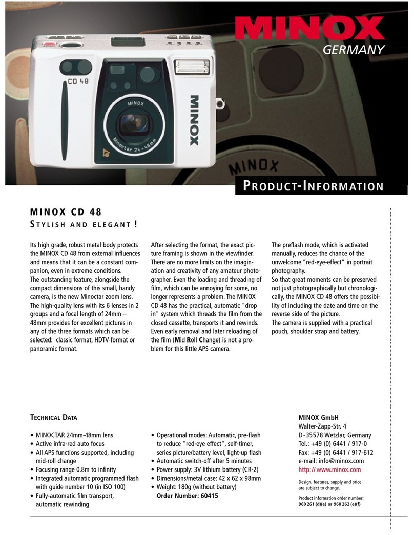 Minox CD 48 User manual Minox CD 48 User manual