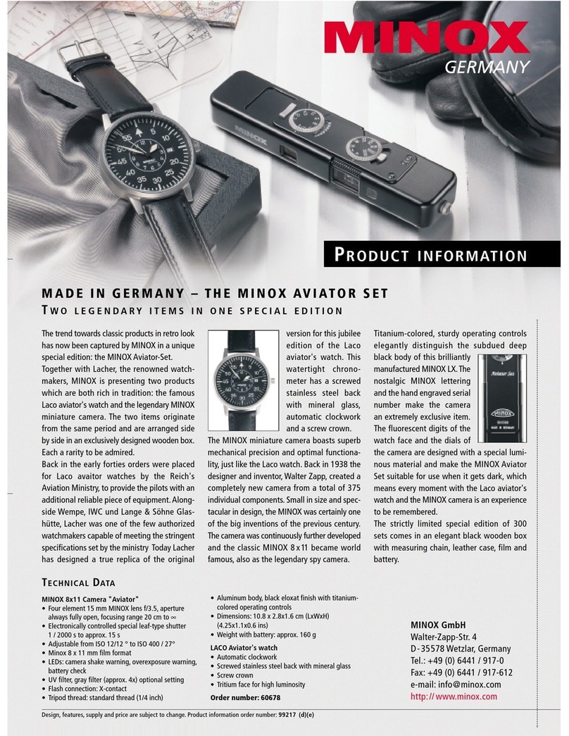 Minox Aviator User manual Minox Aviator User manual