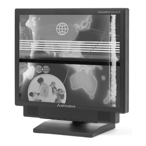 Mitsubishi DiamondPoint NXM76LCD User manual