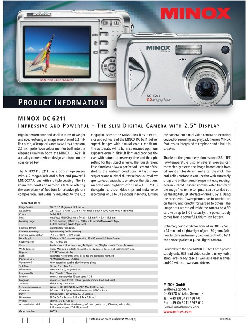 Minox DC 6211 User manual