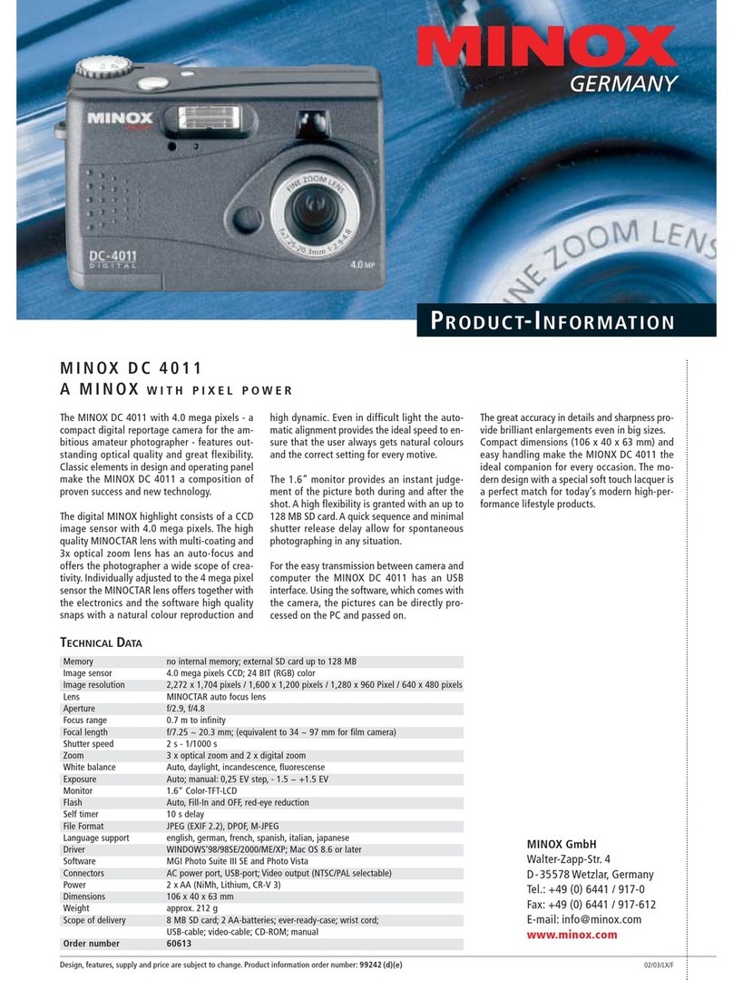 Minox DC 4011 Product information