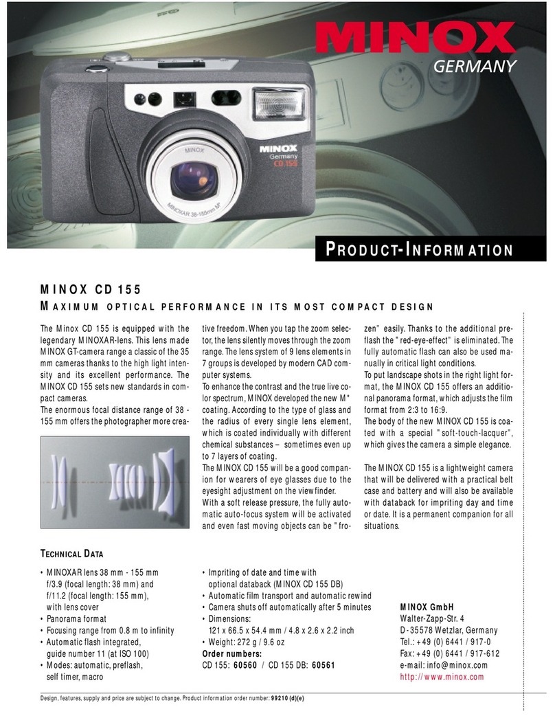 Minox CD 155 User manual