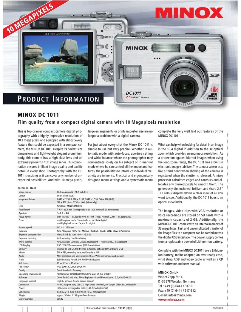 Minox DC 1011 user guide