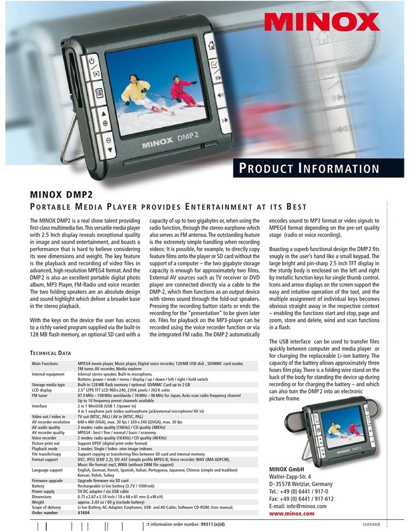 Minox DMP-2 Product information