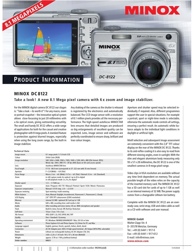 Minox DC 8122 User manual
