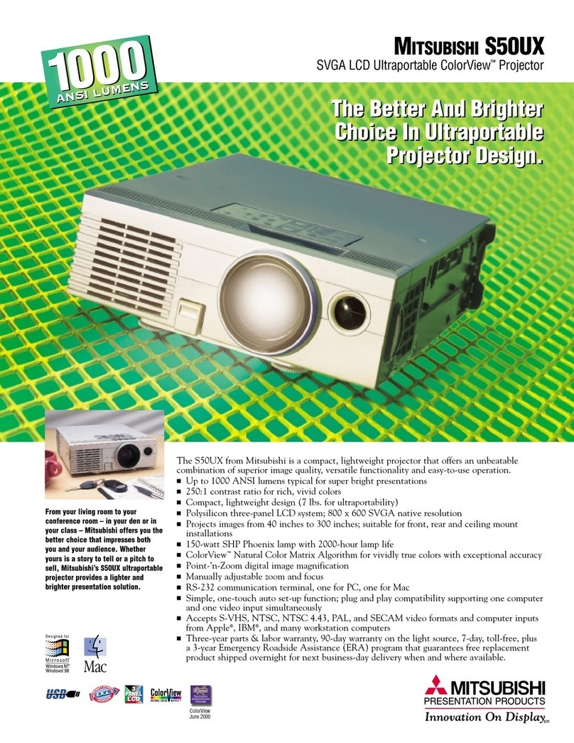 Mitsubishi S50U User manual