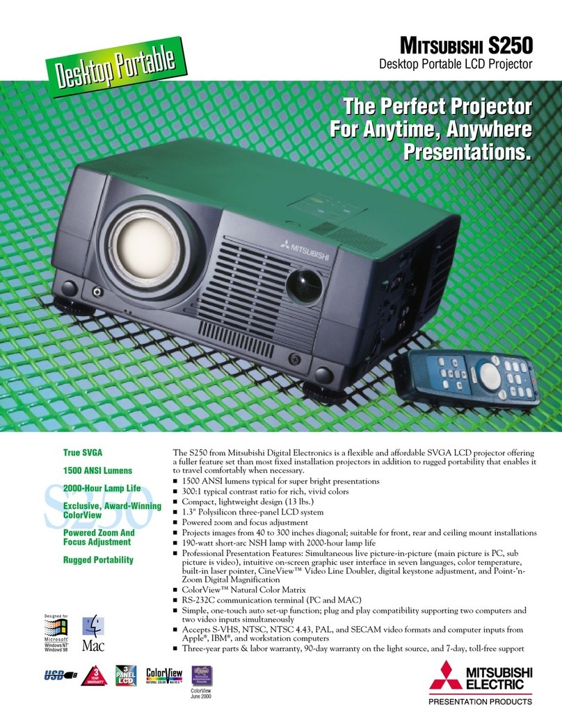 Mitsubishi S250 Brochure & specs