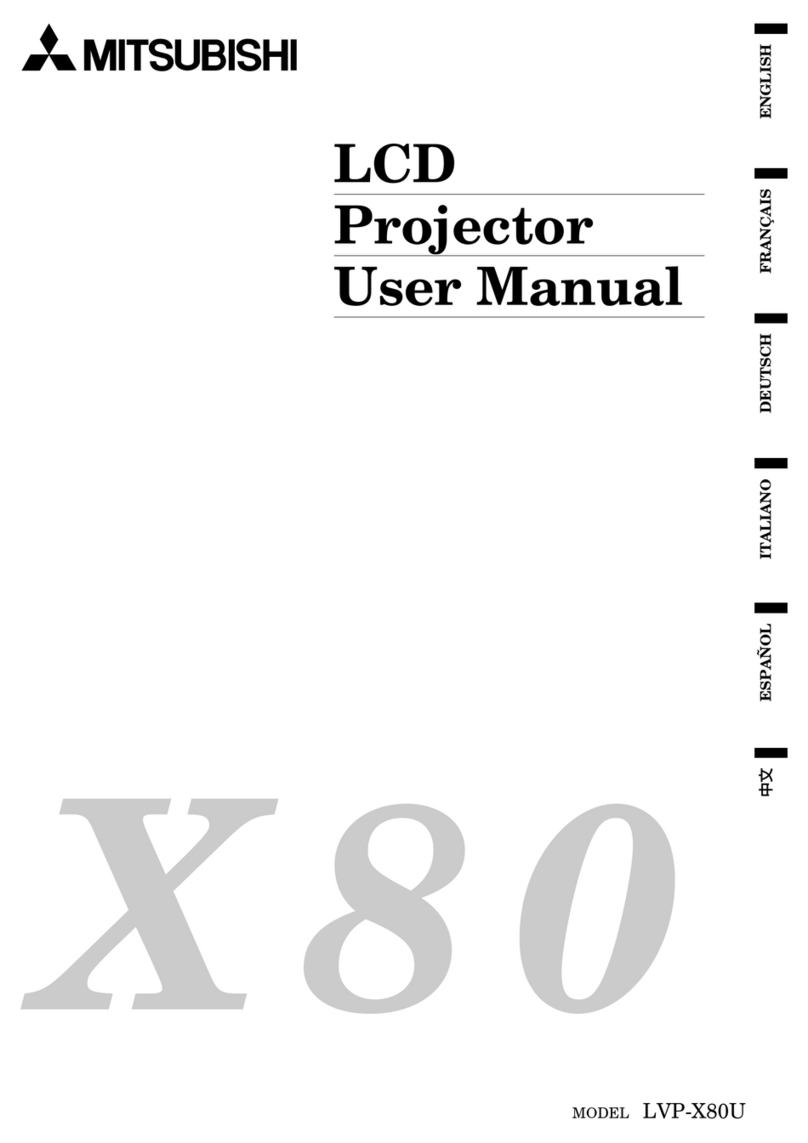 Mitsubishi X80 User manual