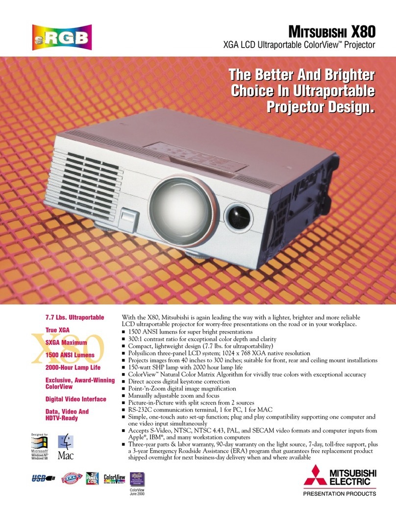 Mitsubishi X80 Brochure & specs