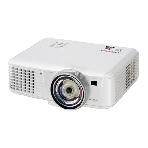 Mitsubishi DLP EX320U-ST User manual