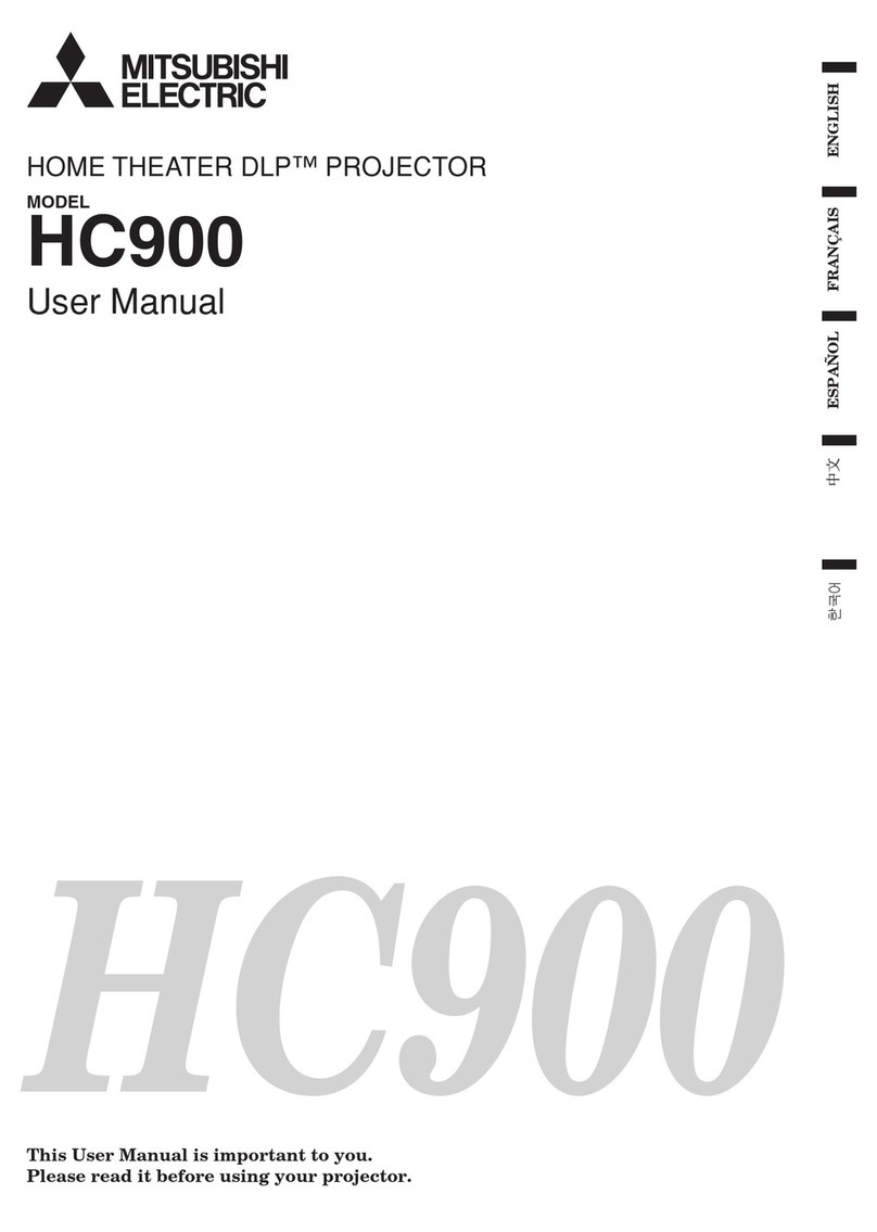 Mitsubishi HC900U User manual