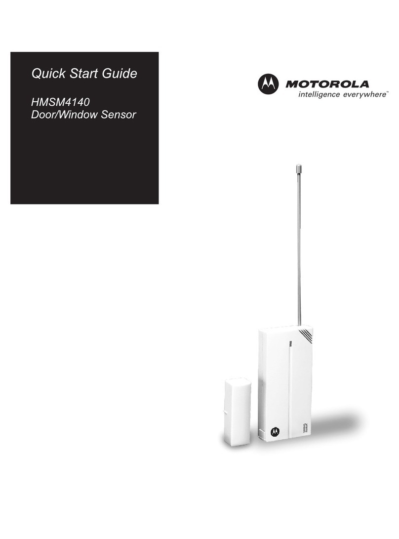 Motorola hmsm4140 quick start guide