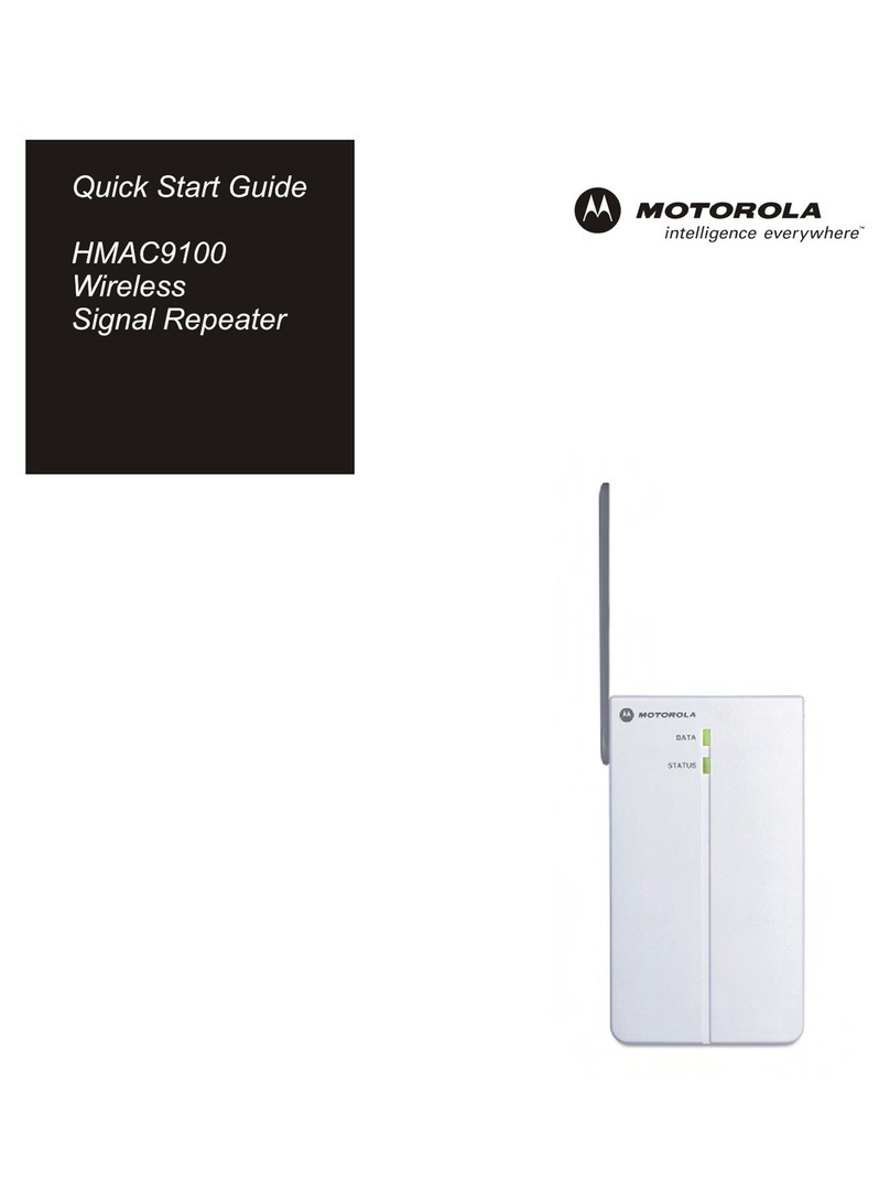 Motorola hmac9100 quick start guide