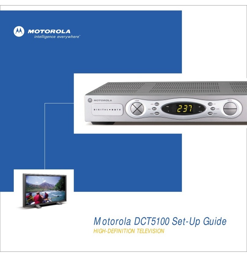 Motorola DCT5100 User manual
