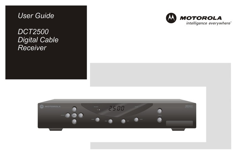 Motorola DCT2500 User manual