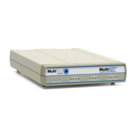 Multitech MULTIVOIP MVP-210 User manual