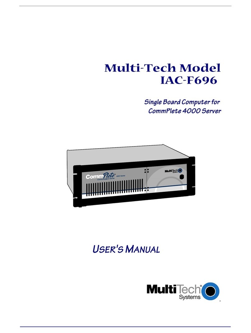 Multitech IAC-F696 user manual