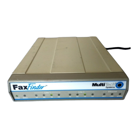 Multitech FaxFinder FF200 User manual