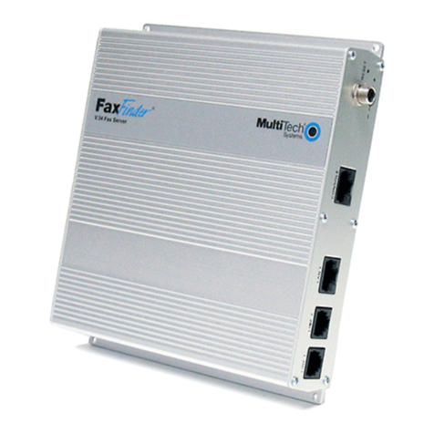 Multitech FaxFinder FF-120 User manual